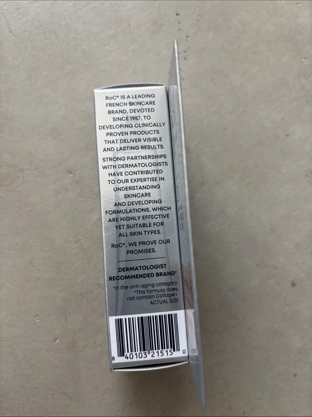 NIB RoC Lip Volumizer with Hyaluronic Acid & Pro-Collagen Peptide